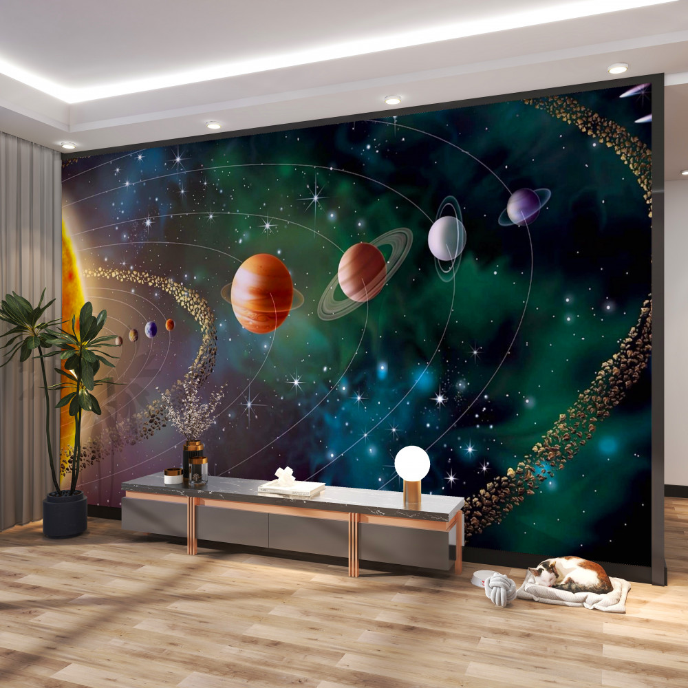 Fototapeta parada planet przed słońcem