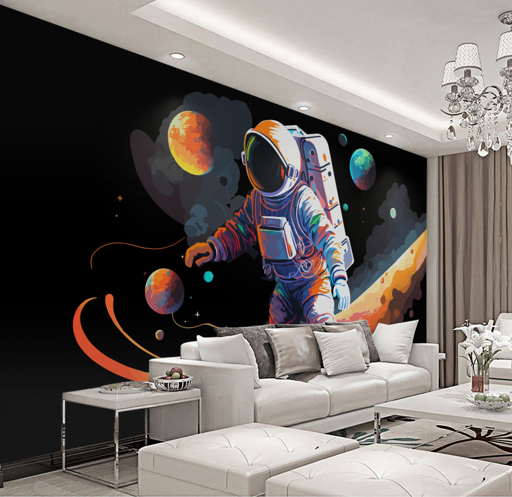 Fototapeta astronauta w kosmosie