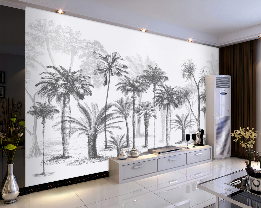 Fototapeta grafika wektorowa palm