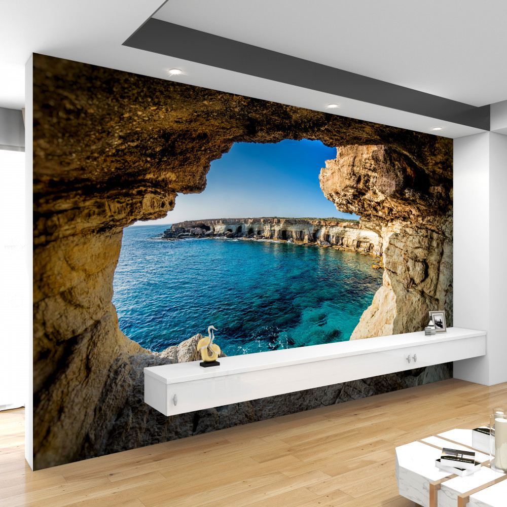 Fototapeta widok z klifu na ocean