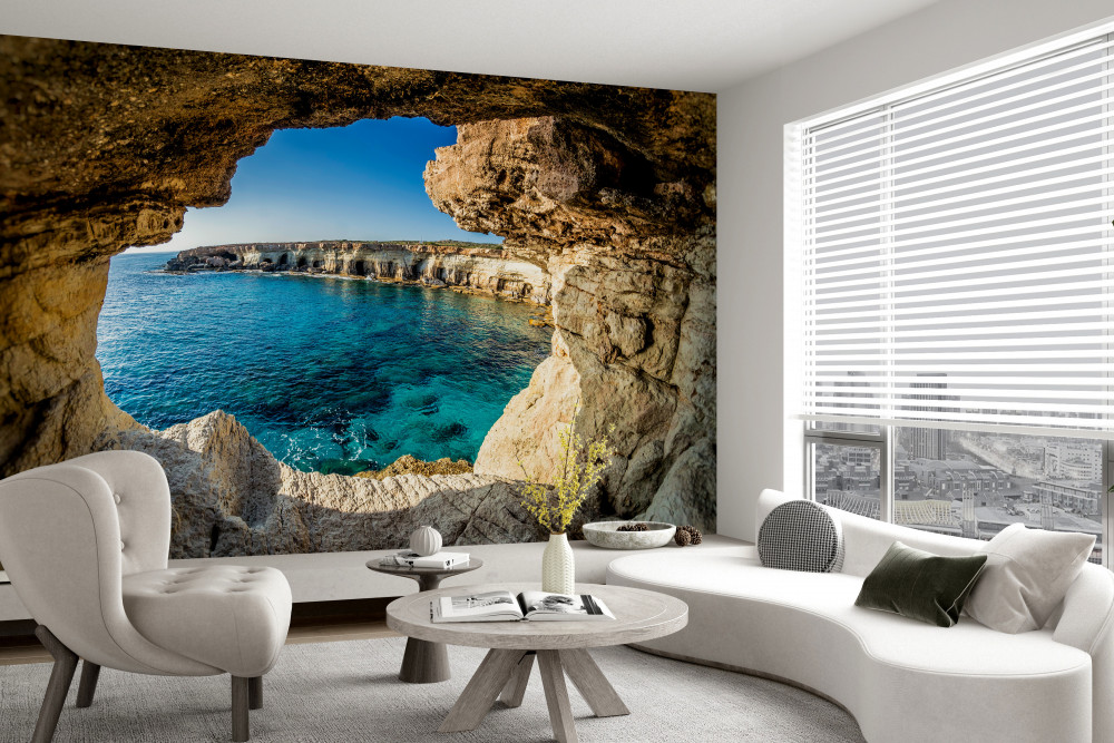 Fototapeta widok z klifu na ocean