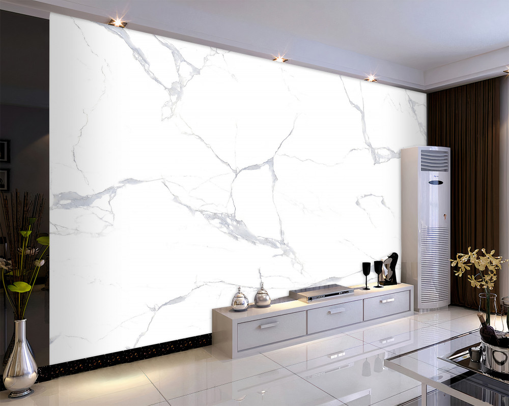 Fototapeta białe płytki porcelanowe
