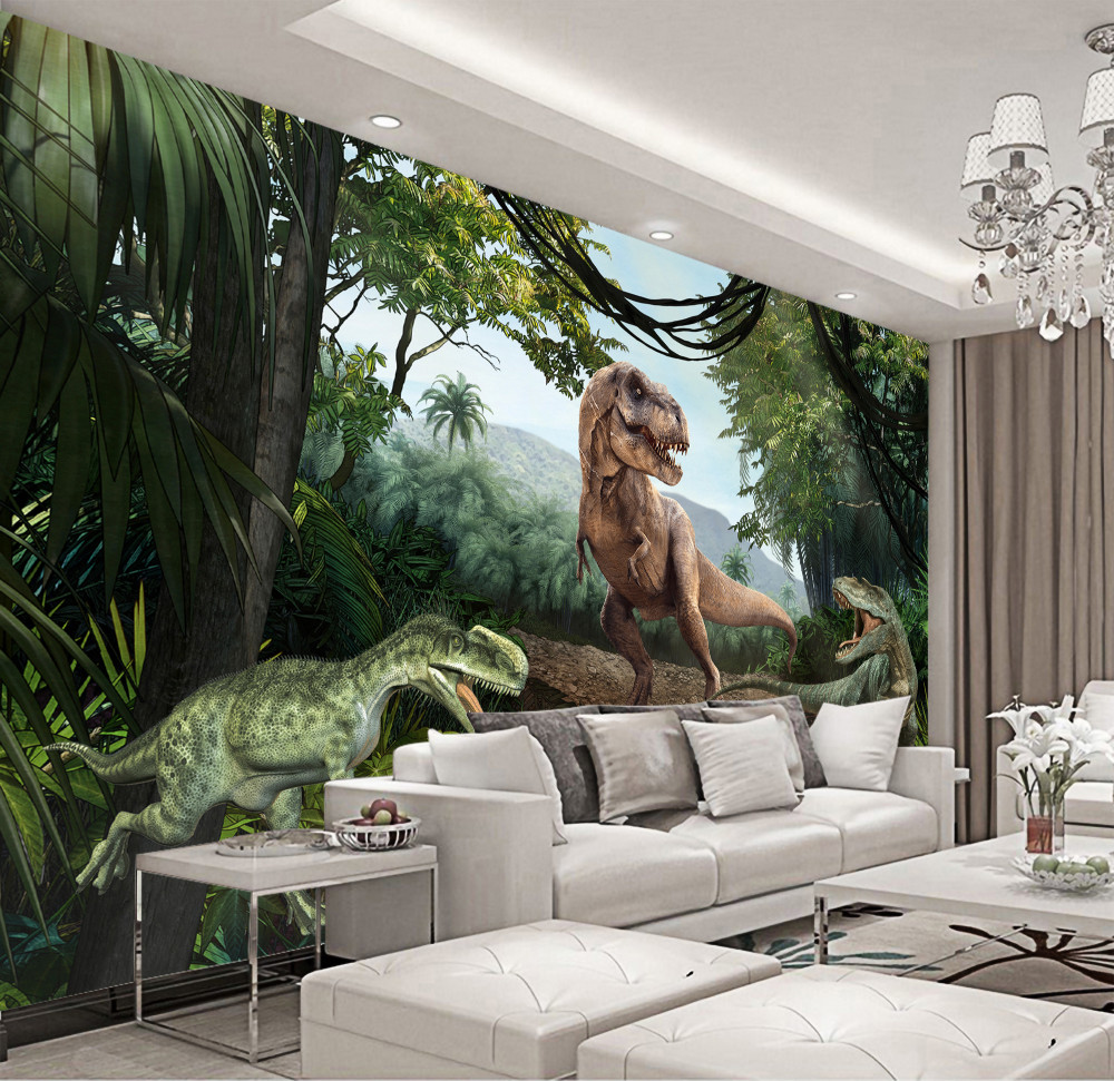 Fototapeta Wiek dinozaurów w tropikach