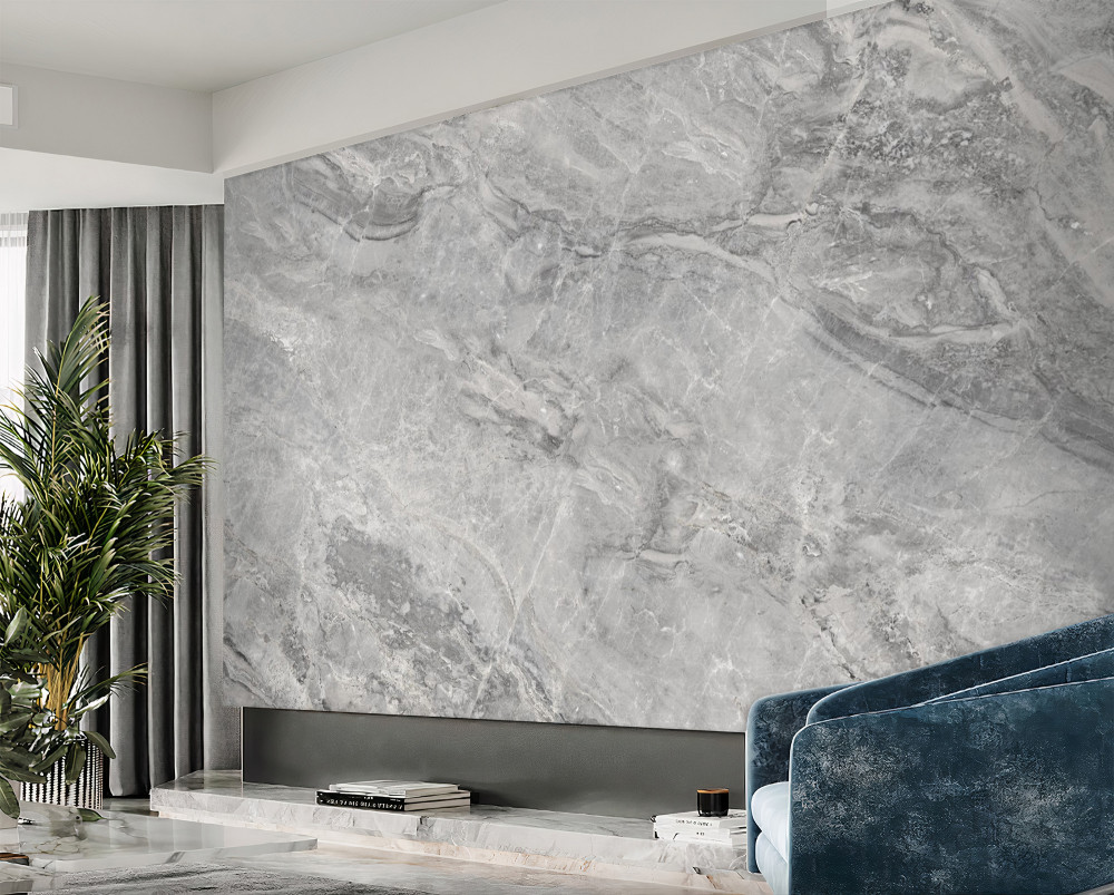 Fototapeta szare, rozmyte płytki porcelanowe