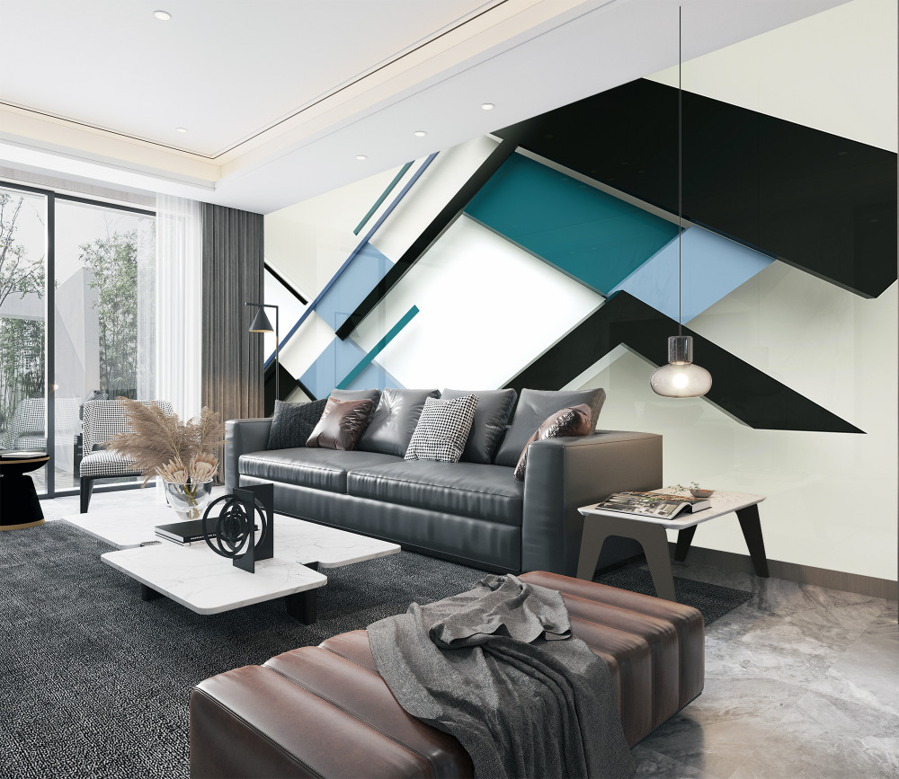 Fototapeta abstrakcja kształtów geometrycznych