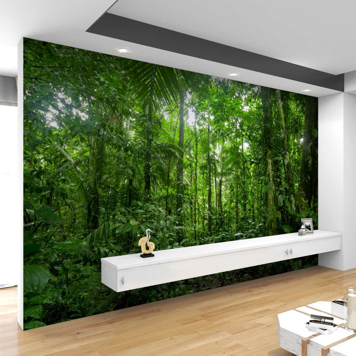 Fototapeta Tropikalne lasy deszczowe krajobraz, amazon