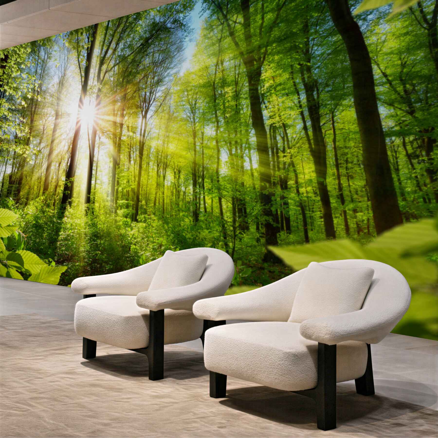 Fototapeta słoneczny las