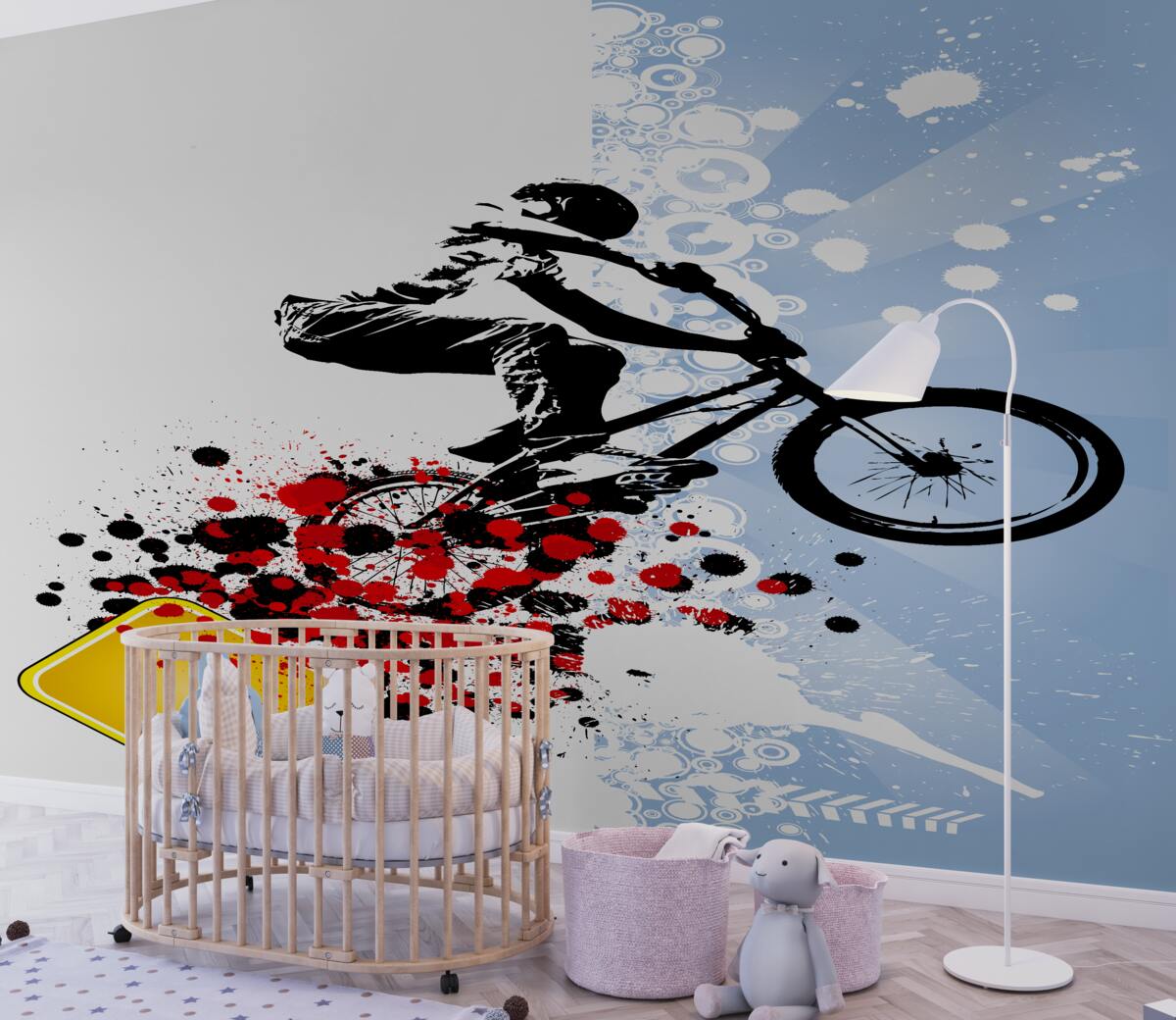 Fototapeta Rowerzysta