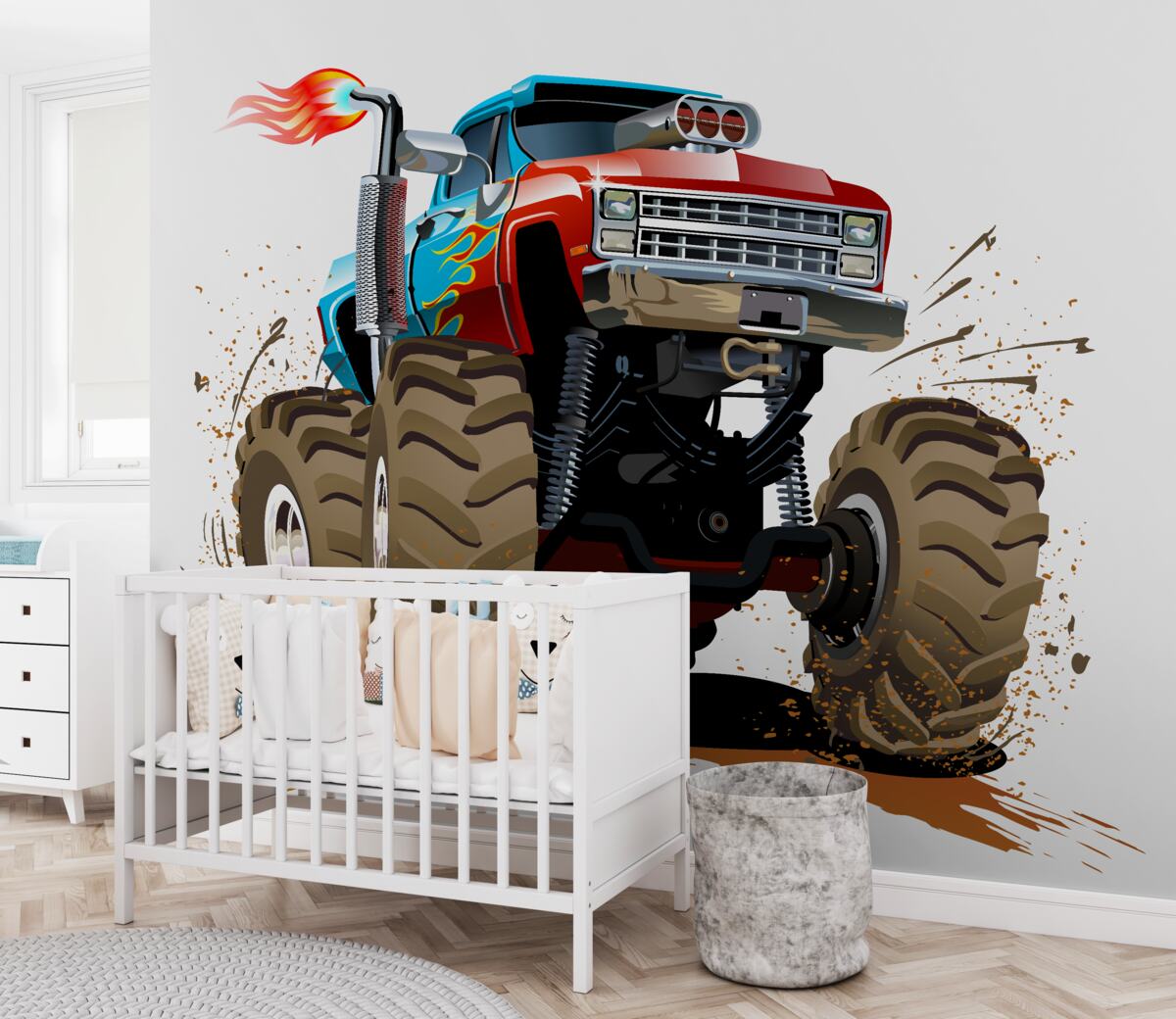 Fototapeta Pojazd lądowy, Monster Truck i pojazd
