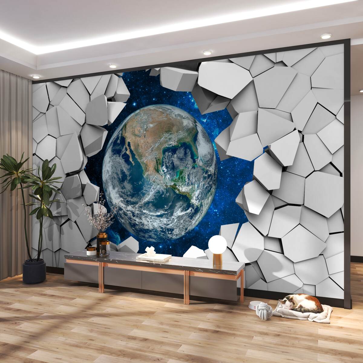 Fototapeta 3d Planeta Ziemia