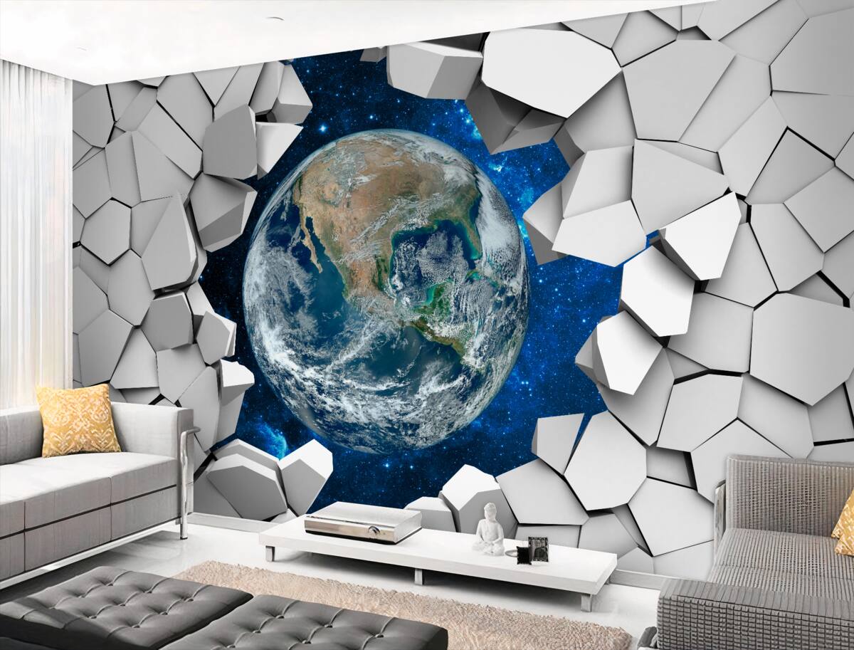 Fototapeta 3d Planeta Ziemia