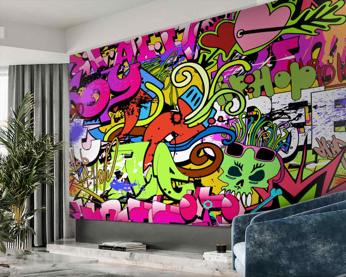 Fototapeta uliczne graffiti