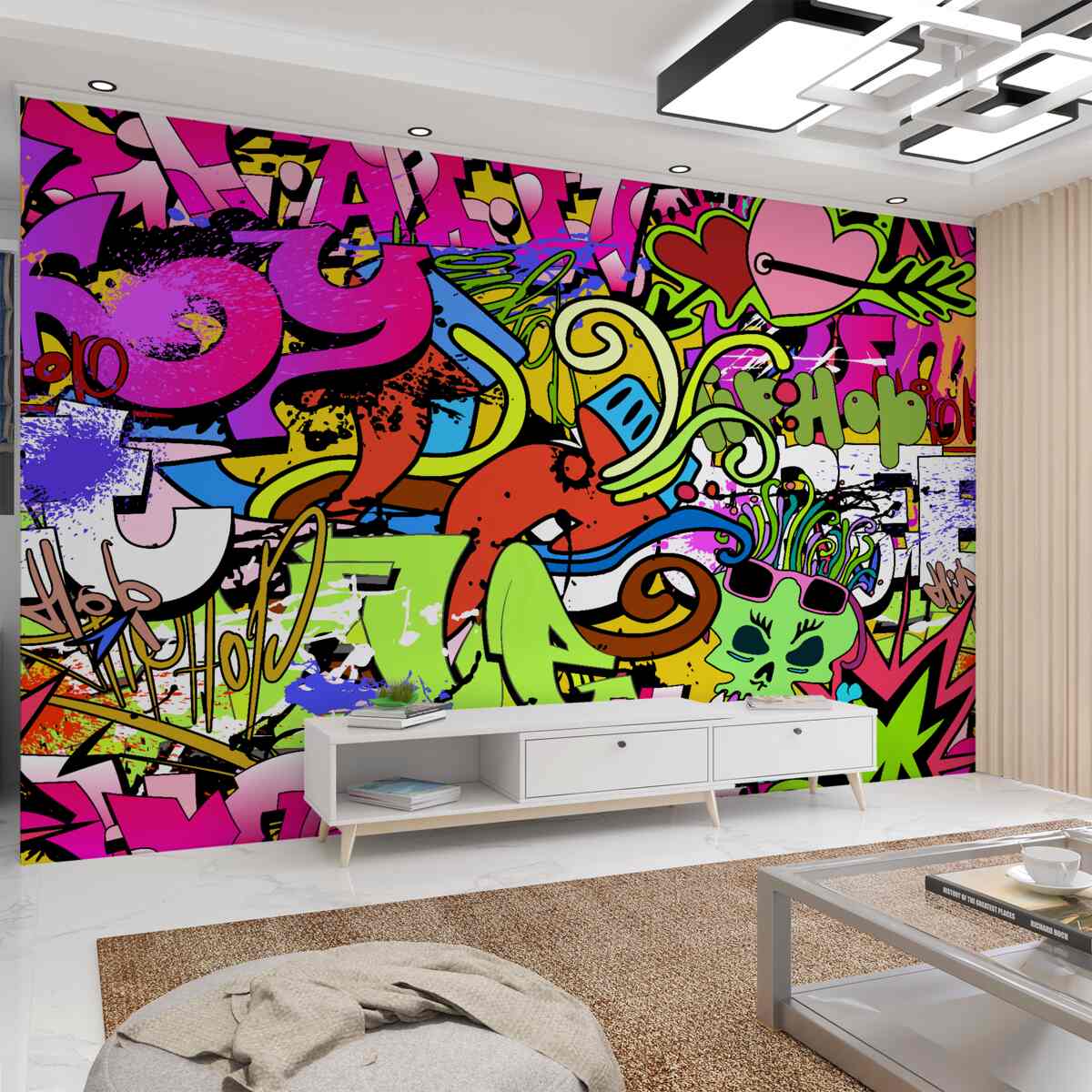 Fototapeta uliczne graffiti