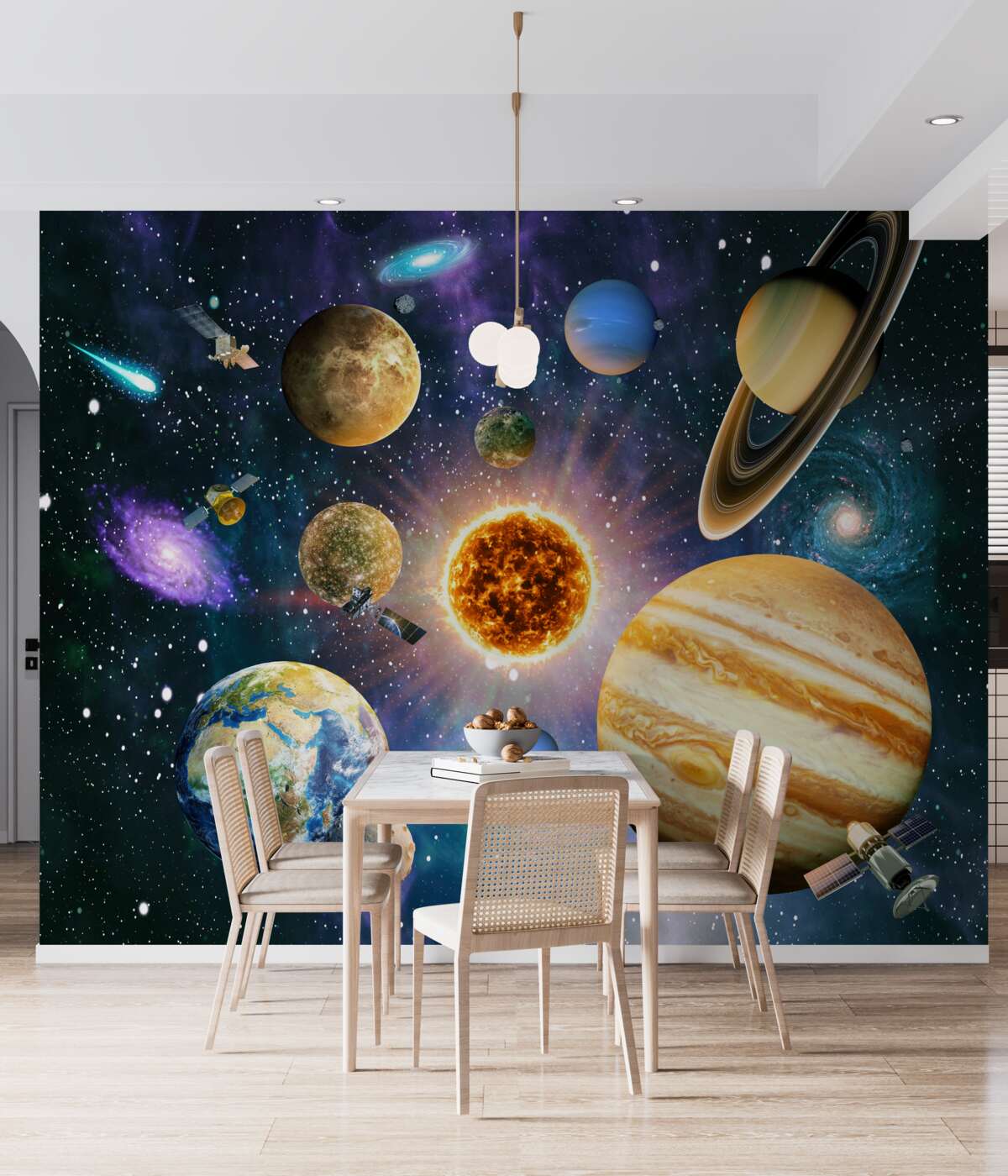 Fototapeta Różne kolorowe planety