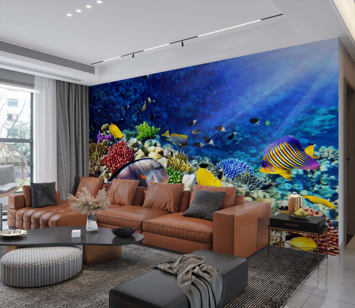 Fototapeta mieszkańcy oceanu w słońcu
