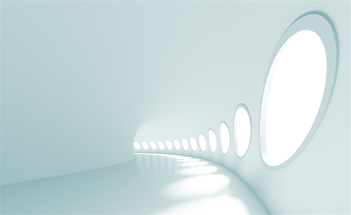 Fototapeta abstrakcyjny tunel powrotny