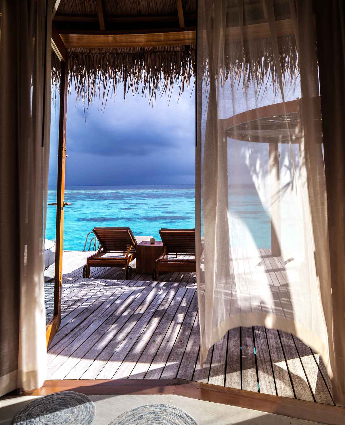 Fototapeta balkon z dostępem do oceanu