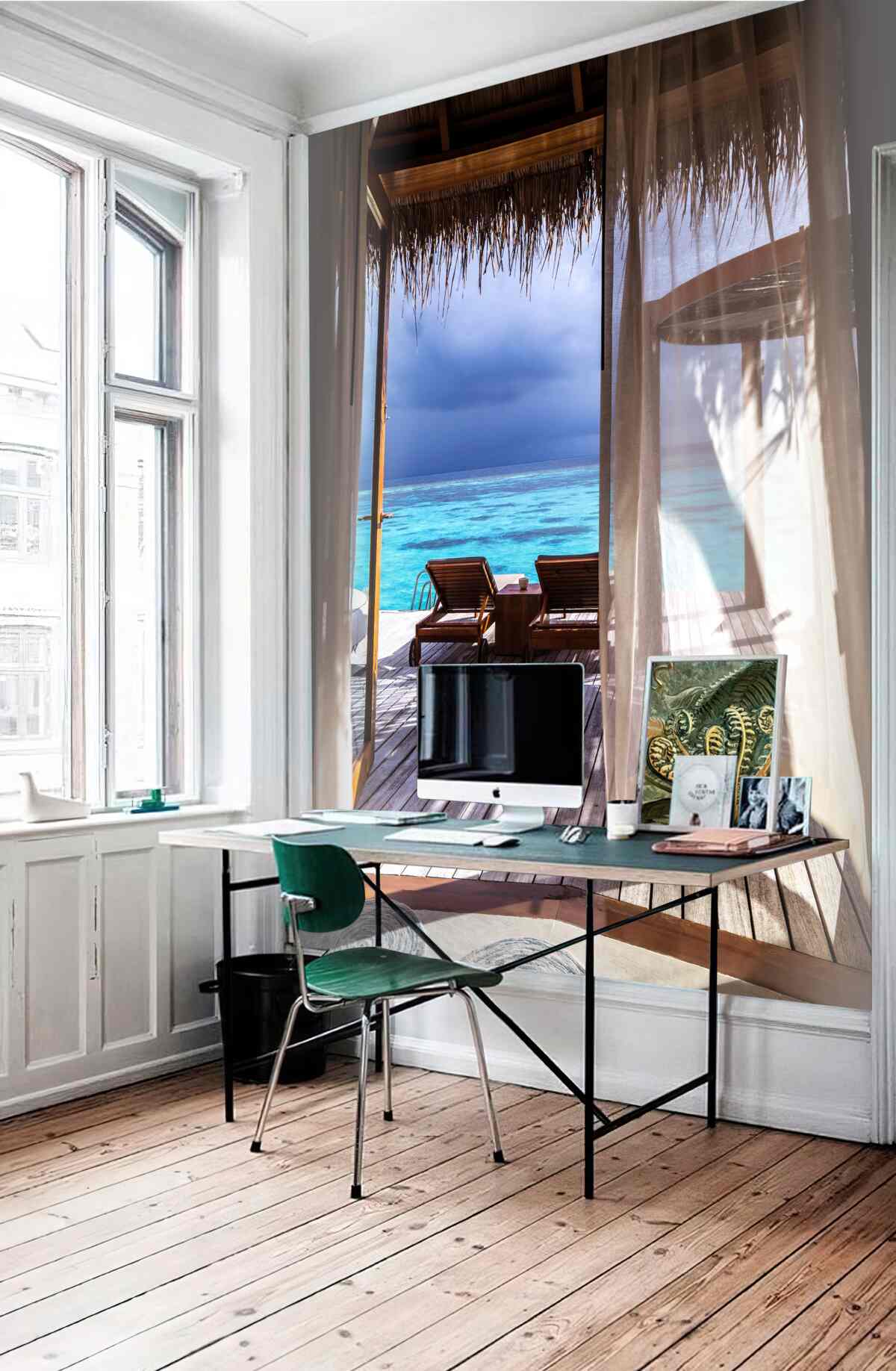 Fototapeta balkon z dostępem do oceanu