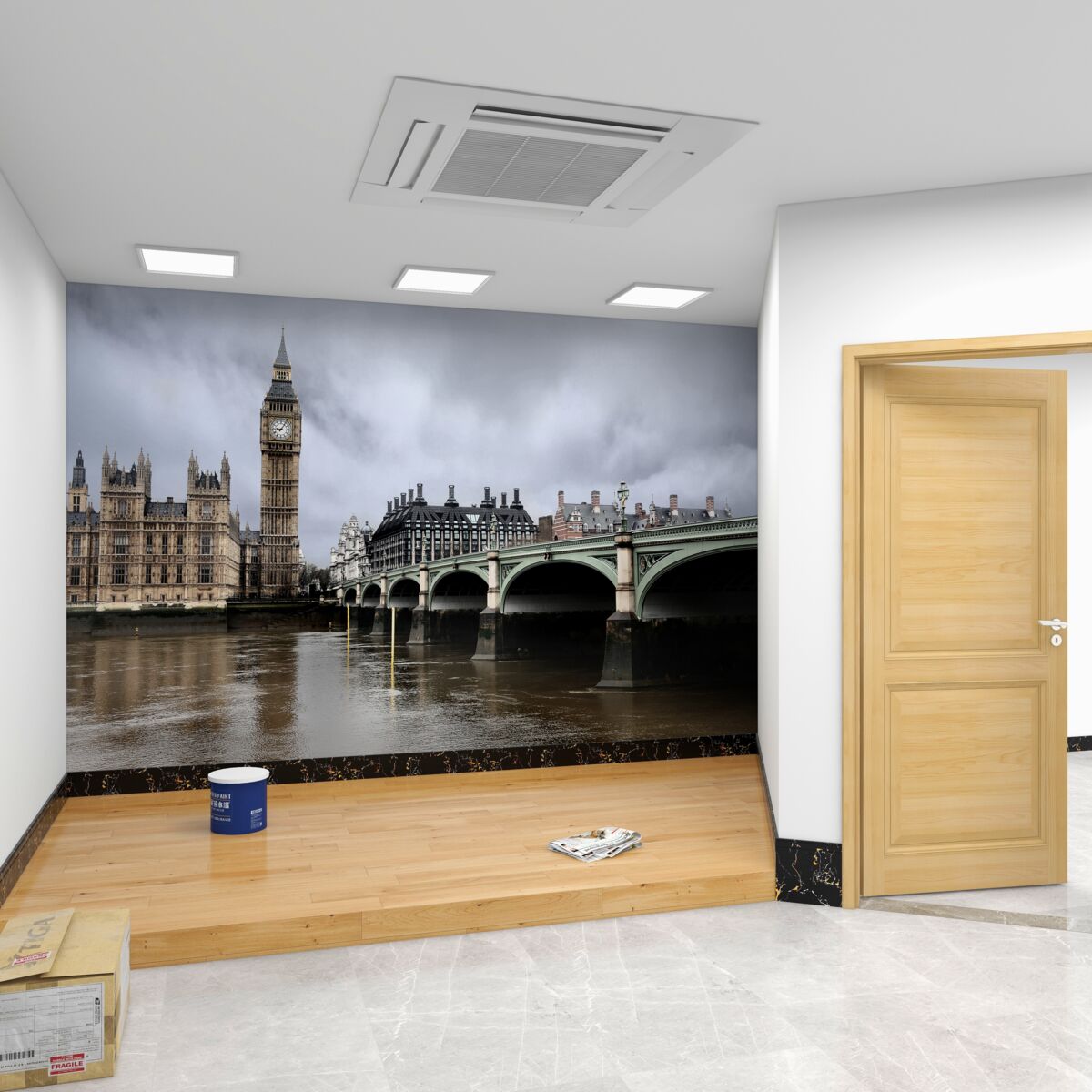 Fototapeta most nad Tamizą w Londynie