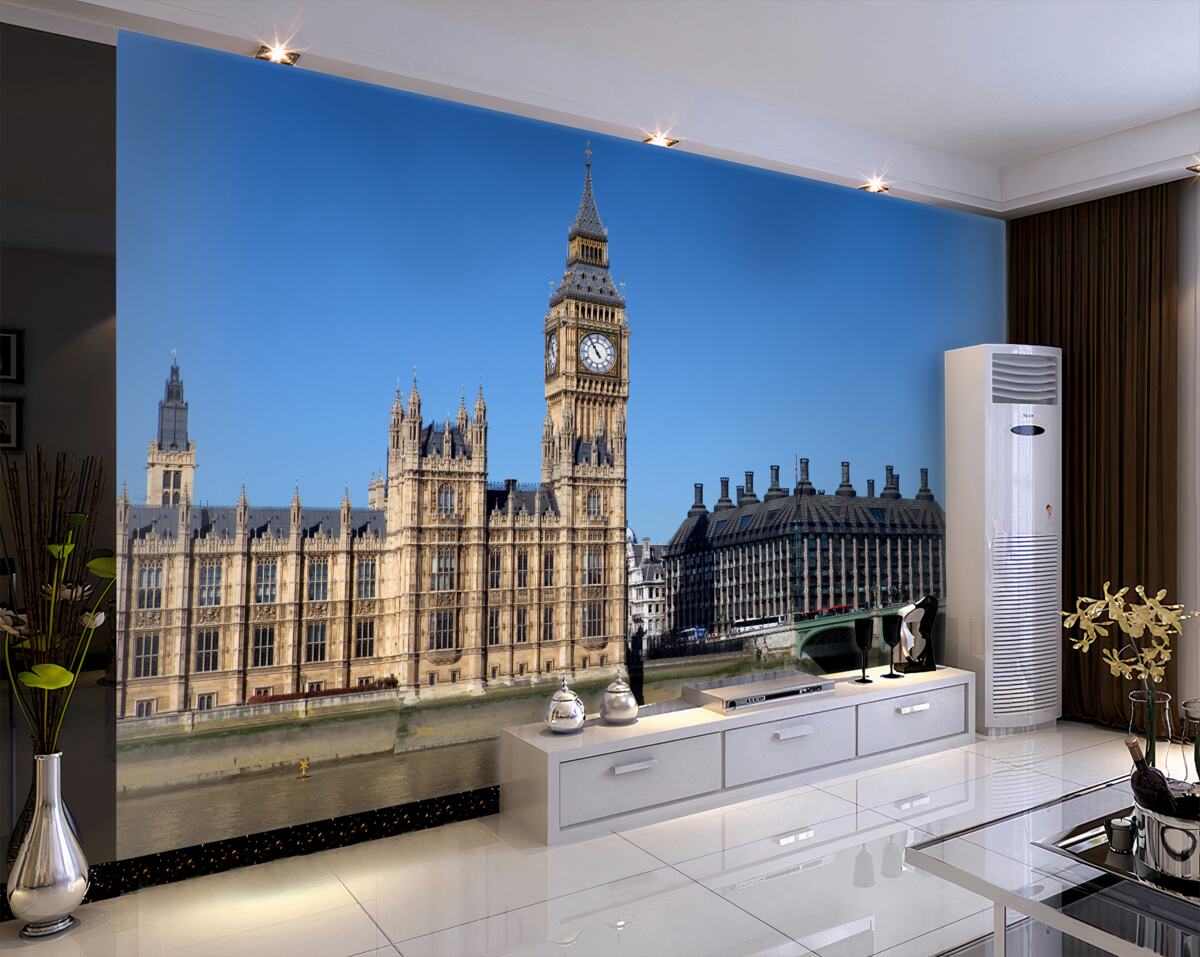 Fototapeta Parlament i Big Ben Anglia