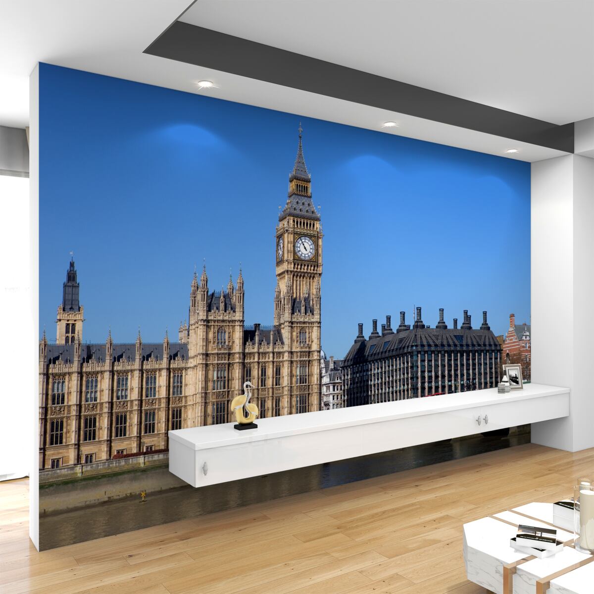 Fototapeta Parlament i Big Ben Anglia