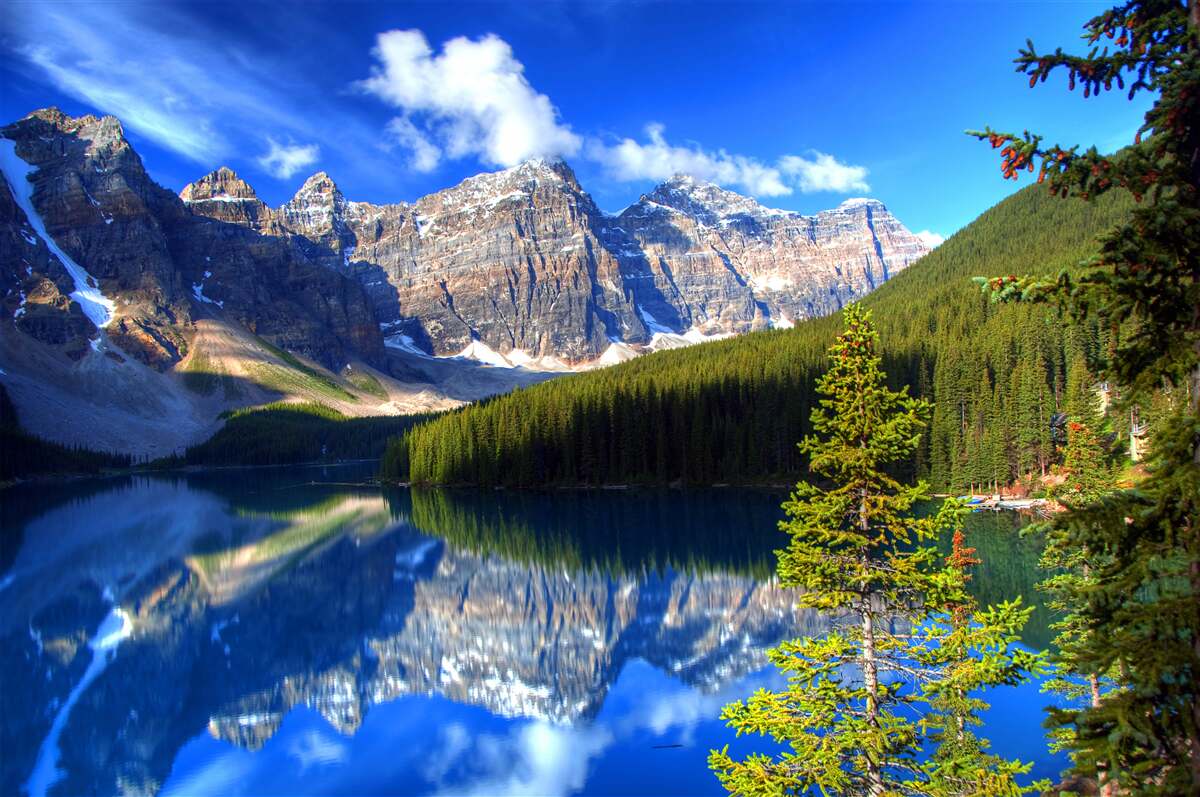 Fototapeta Jezioro Louise w Banff