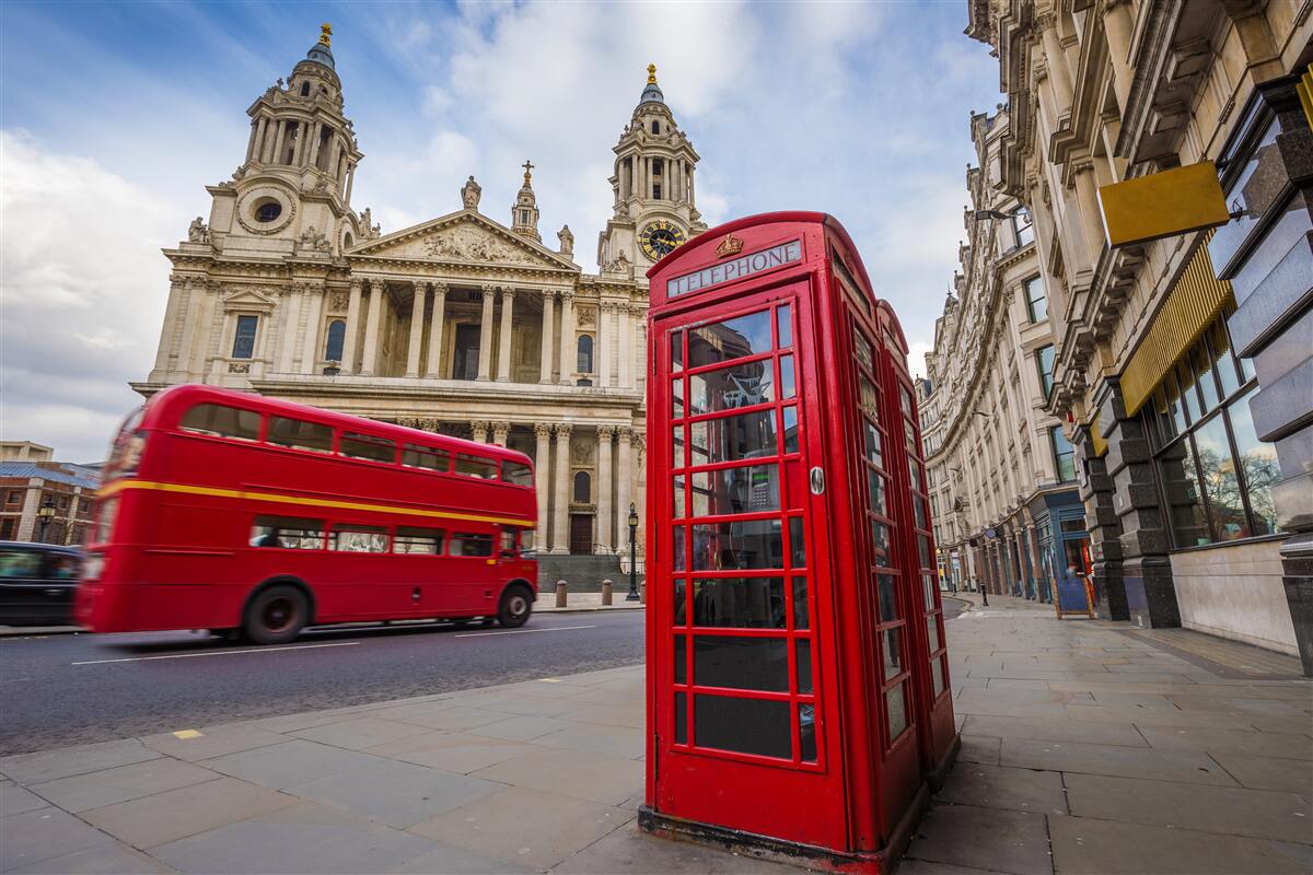Fototapeta Szczegóły i atrakcje Londynu