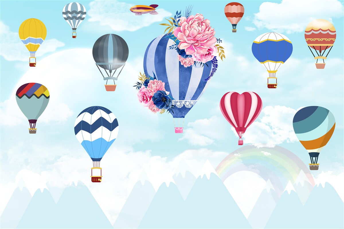 Fototapeta Kolorowe balony