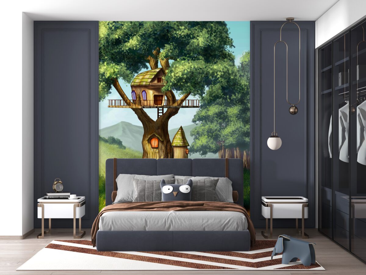 Fototapeta Domek na drzewie