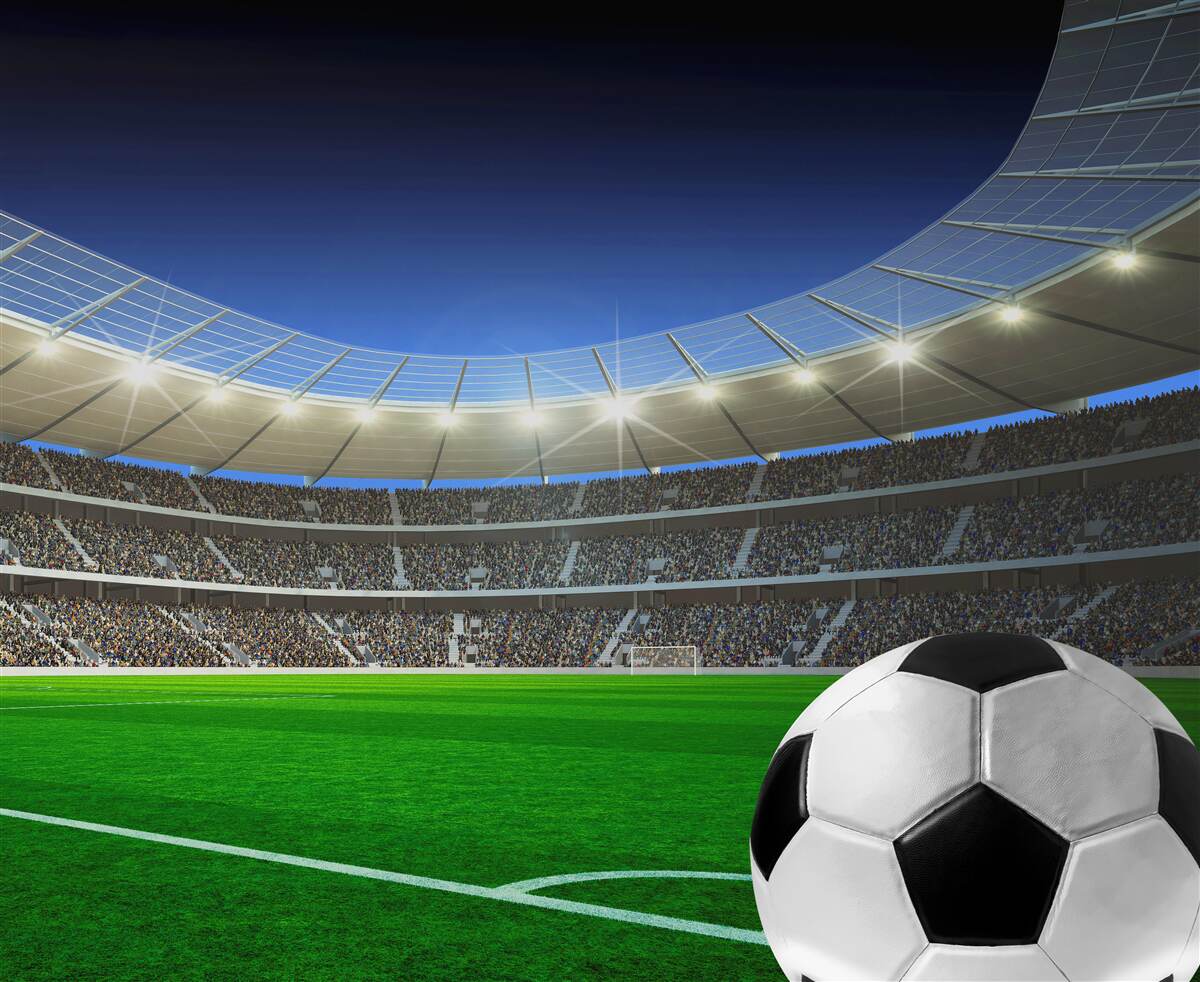 Fototapeta Arena piłkarska i piłkarska