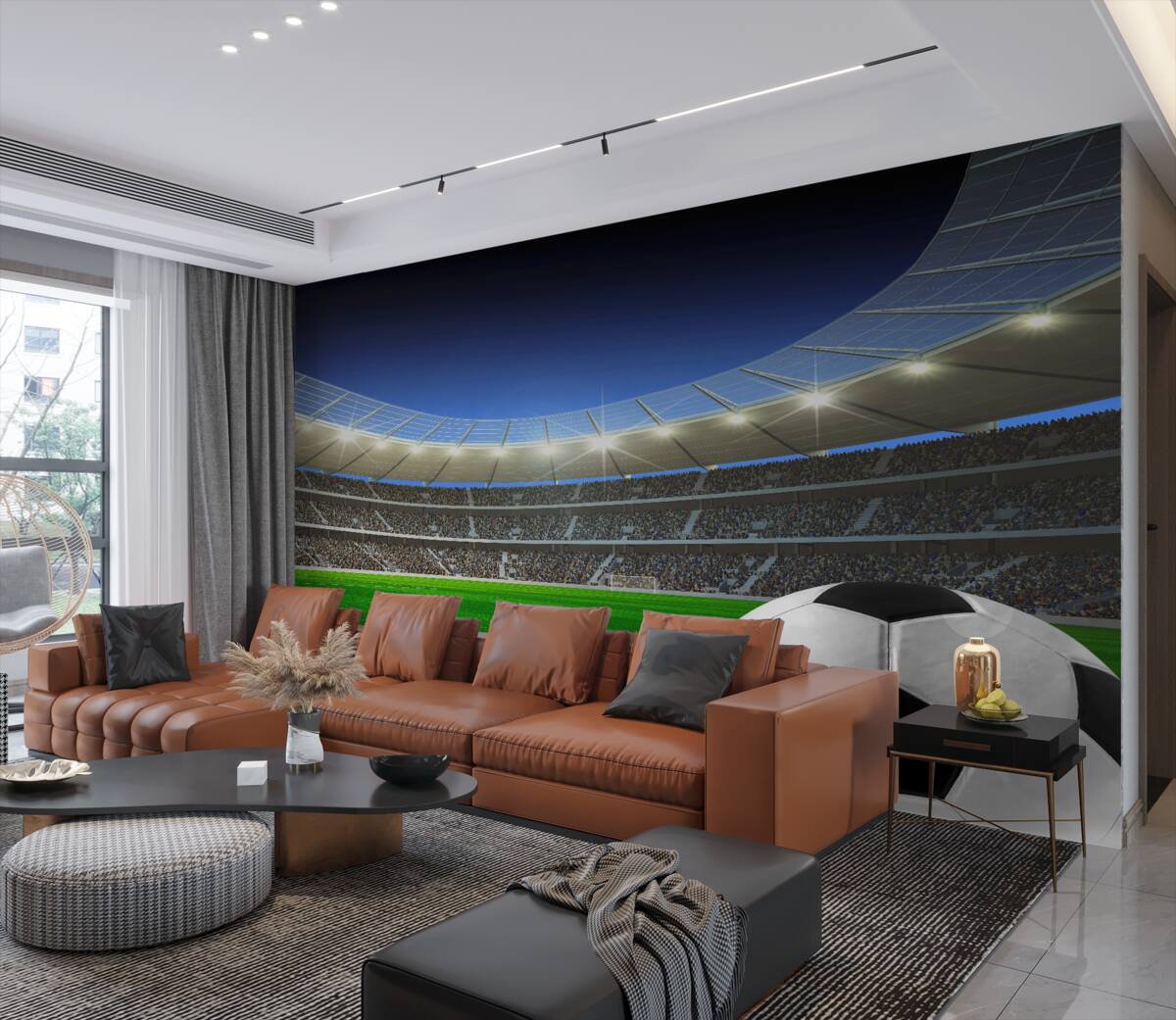 Fototapeta Arena piłkarska i piłkarska