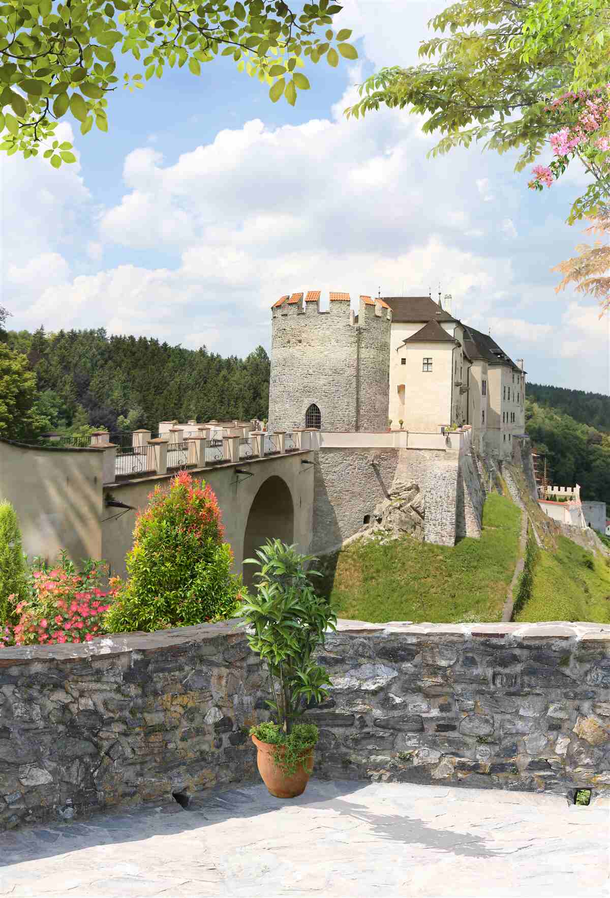 Fototapeta Zamek Sternberk w Czechach