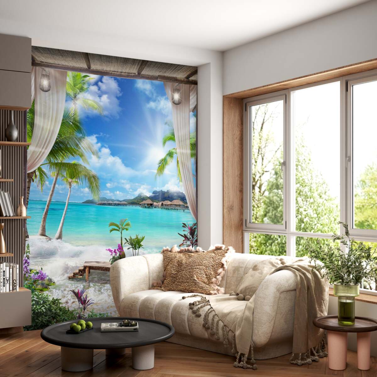 Fototapeta piękne tło plaży
