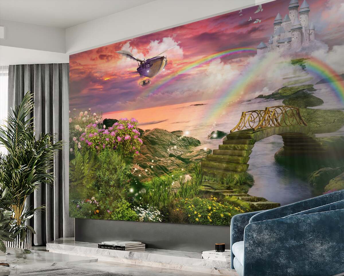 Fototapeta fantastyczny świat marzeń