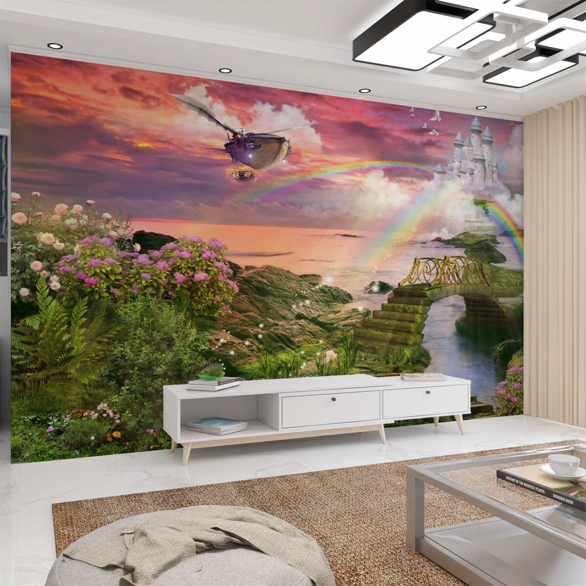 Fototapeta fantastyczny świat marzeń