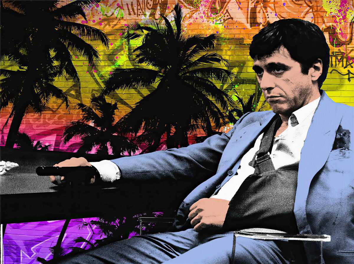Fototapeta smutny mężczyzna siedzący przy stole