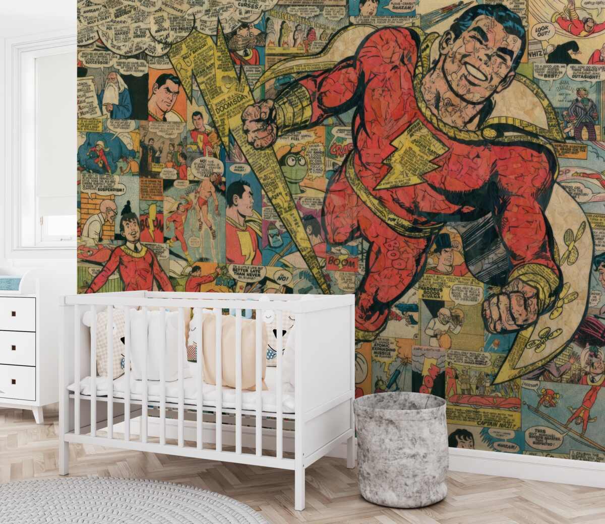 Fototapeta Fragmenty komiksów