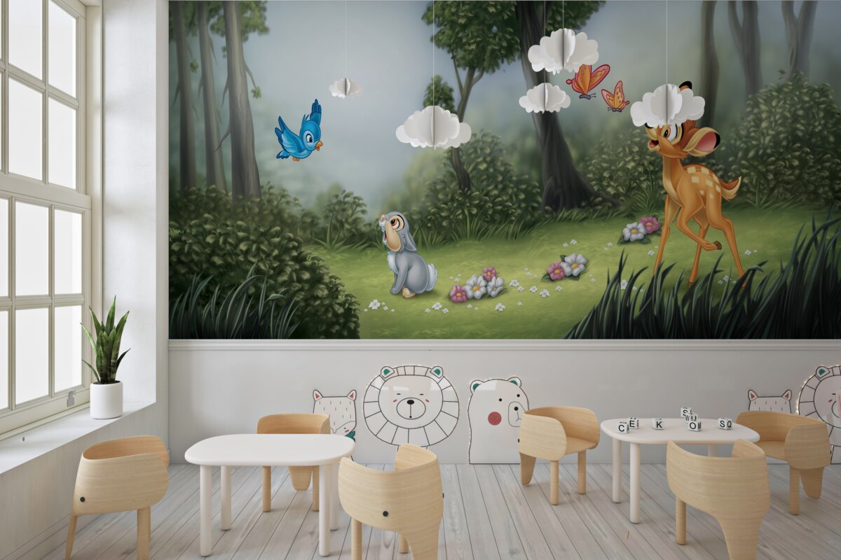 Fototapeta Motyw z kreskówki Bambi