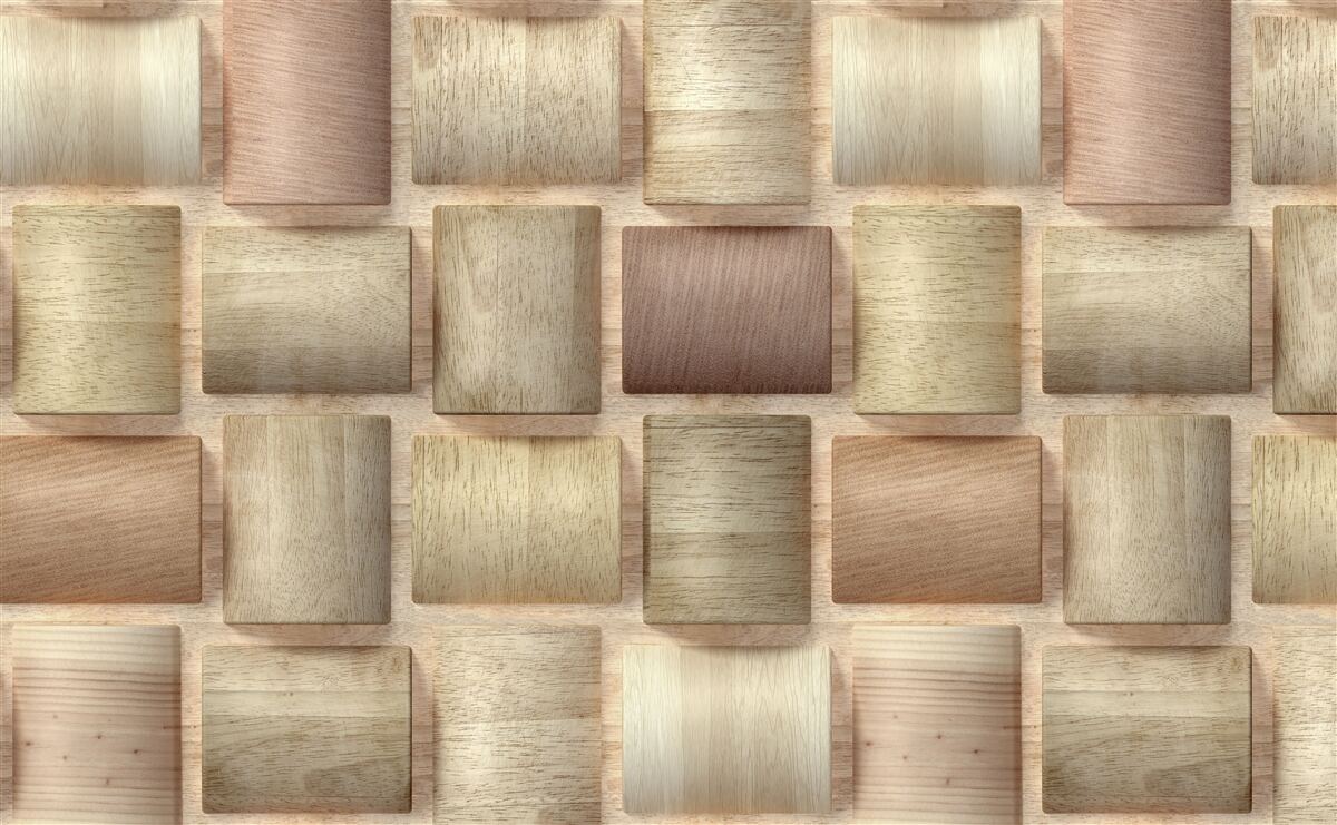 Fototapeta wielokolorowe prostokąty wolumetryczne