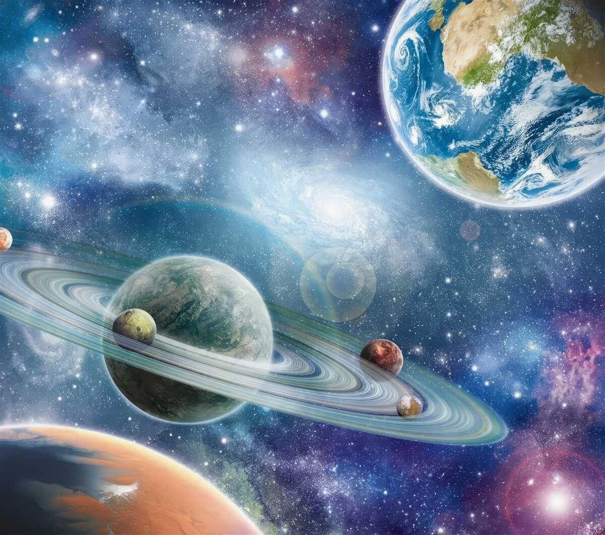 Fototapeta Planety w kosmosie