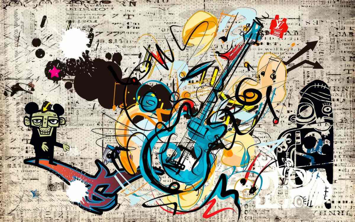 Fototapeta Graffiti na ścianie