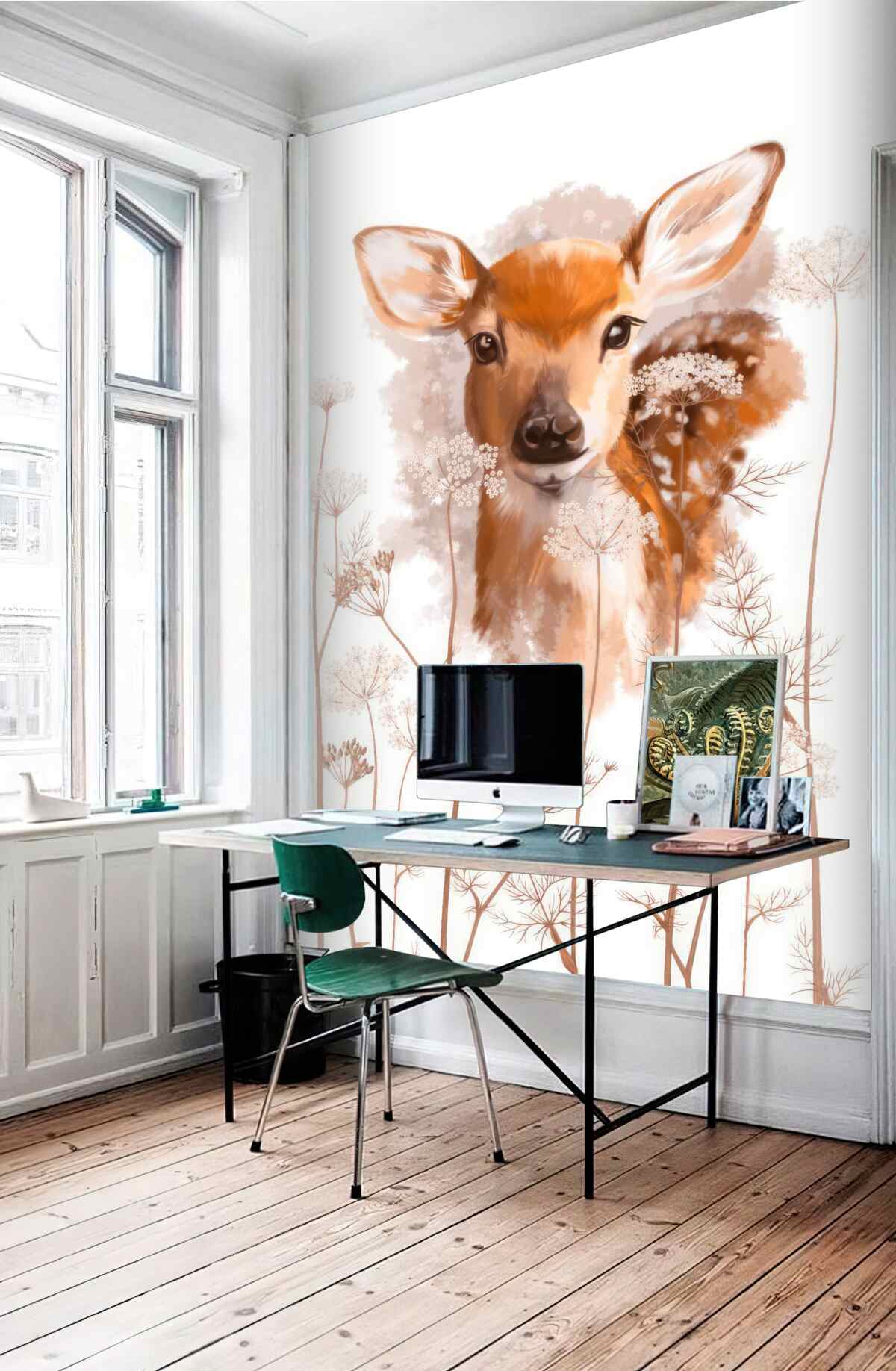 Fototapeta Malowany jeleń