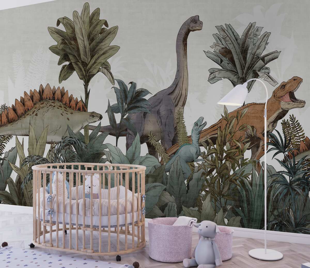 Fototapeta Potężne starożytne dinozaury