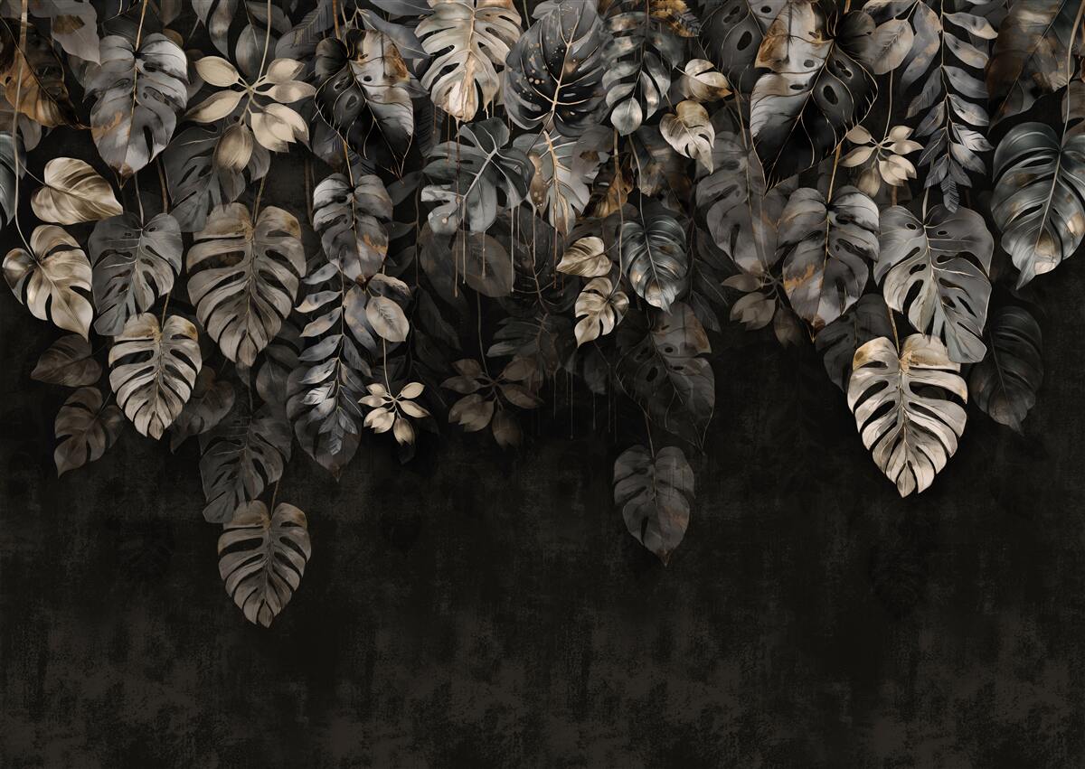 Fototapeta Wielka monstera odchodzi nocą