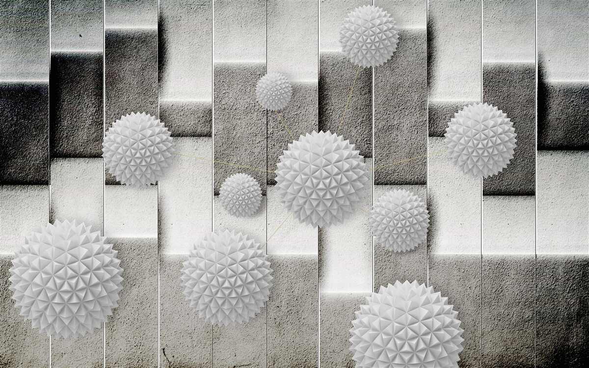Fototapeta Ostre kule i geometria