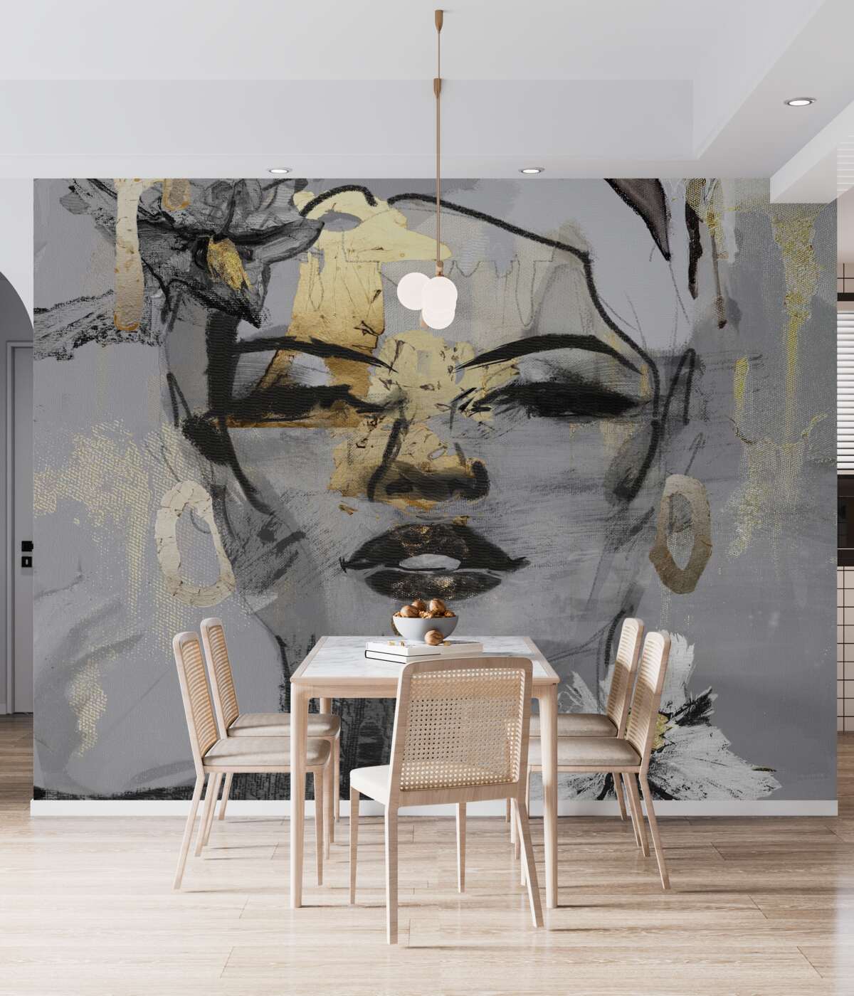 Fototapeta Abstrakcyjny obraz dziewczyny
