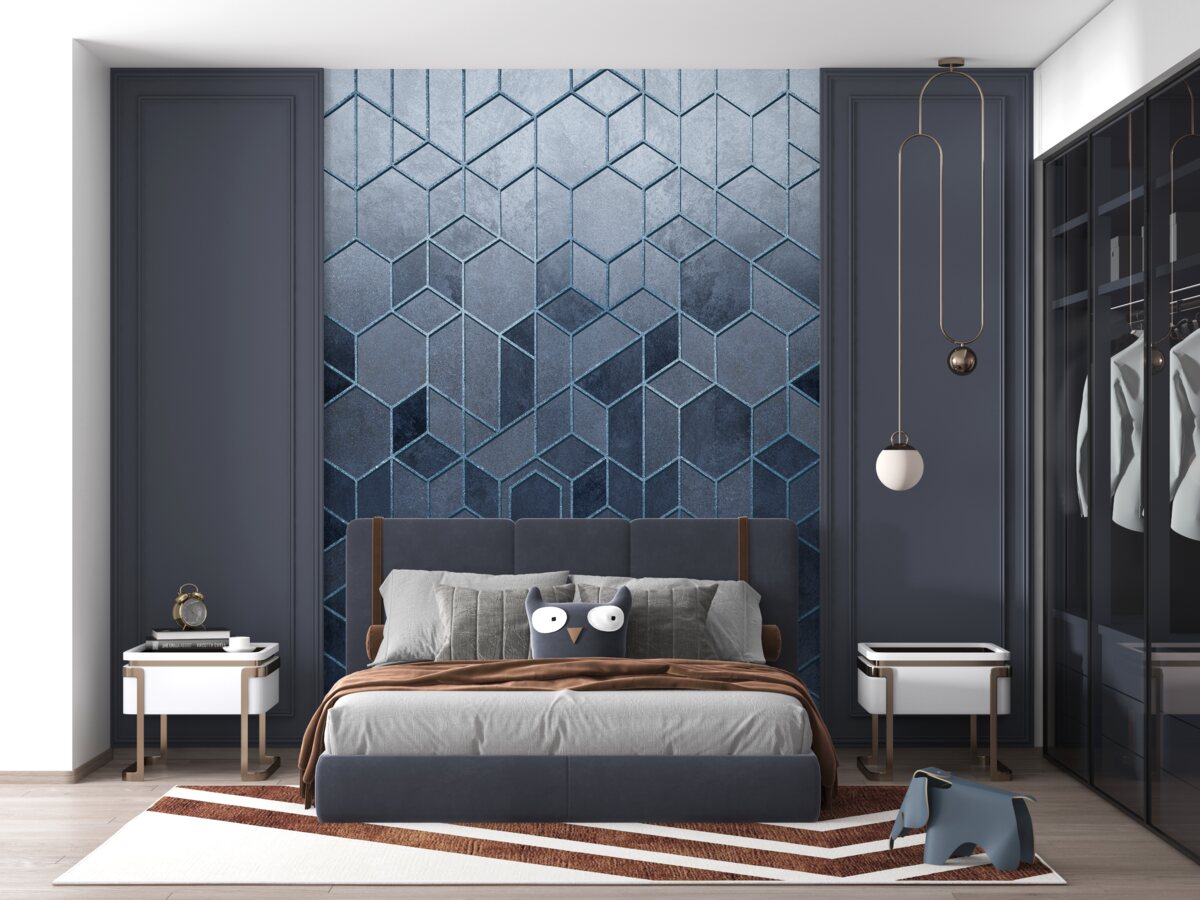 Fototapeta Drogie geometria szarego marmuru