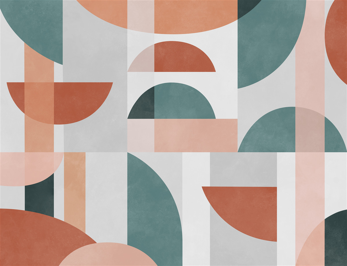 Fototapeta Abstrakcja z kształtów geometrycznych