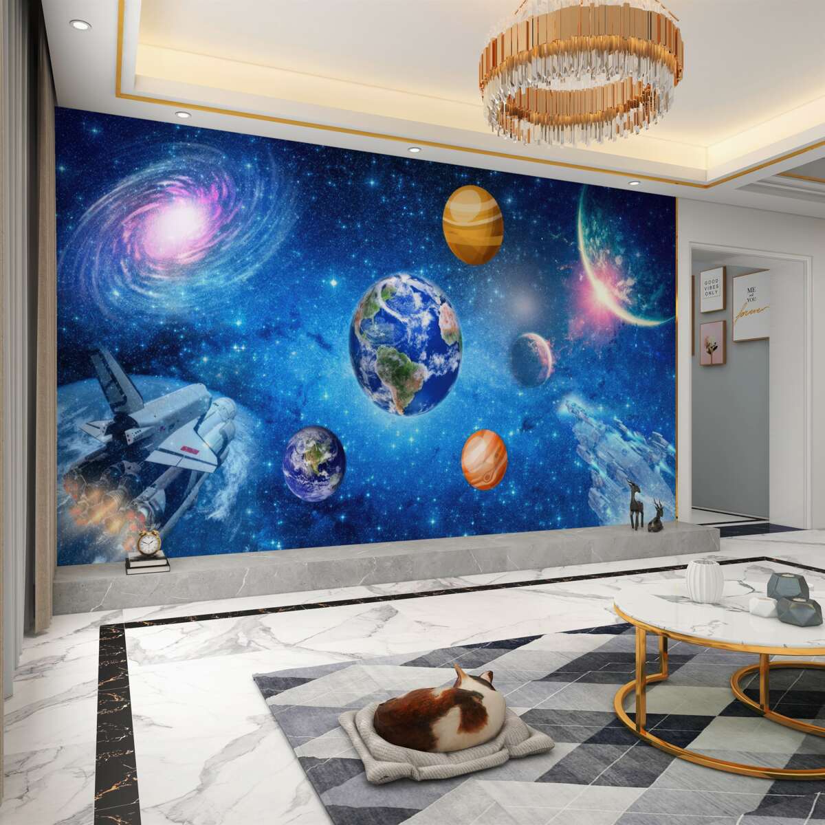 Fototapeta Kosmos i jego planety