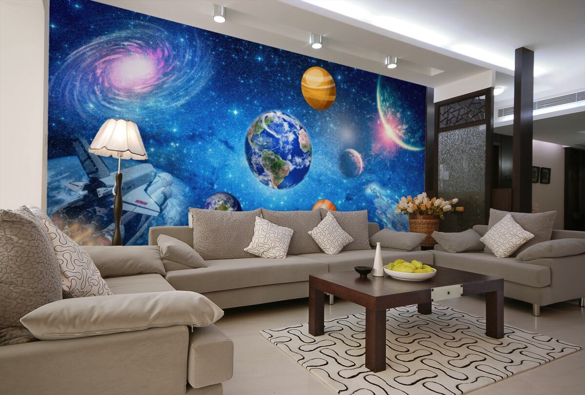 Fototapeta Kosmos i jego planety